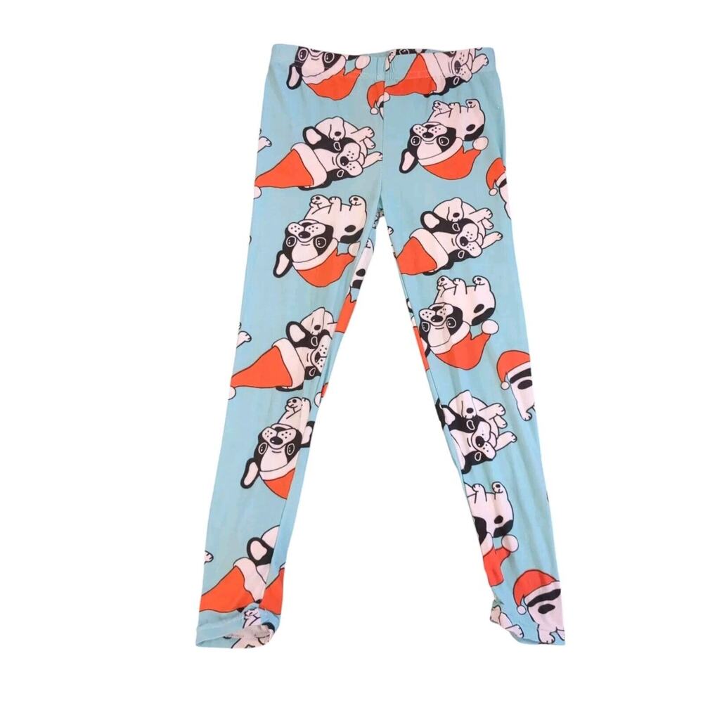 Two Left Feet Women's Leggings Size S/M 6-8 French Bulldog Soft
